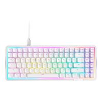 NZXT Function Elite - Tastatur - TKL - hintergrundbeleuchtet - USB - QWERTZ - Deutsch - Tastenschalter: NZXT Magnetic Switches (Hot-swappable)