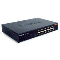 D-Link DES-1016D, Unmanaged, Vollduplex