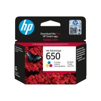 HP 650 - Farbe (Cyan, Magenta, Gelb) - original