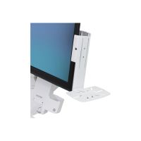 Ergotron Befestigungskit (Befestigungswinkel, Befestigungsteile, VESA-Halterung, P/L Sperr-Hardware, Neigbare Ablage)