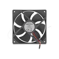Delock Gehäuselüfter - axial - 92 mm - Schwarz