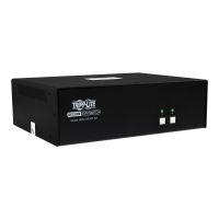 Eaton Tripp Lite Secure KVM Switch, 2-Port, Dual Head, DisplayPort to DisplayPort, 4K, NIAP PP4.0, Audio, TAA