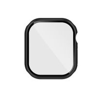 Belkin SCREENFORCE TemperedCurve - Stoßstange für Smartwatch - 2-in-1, 46mm - gehärtetes Glas (9H)
