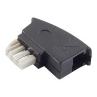 ShiverPeaks S-Impuls - Telefonadapter - TAE-N (M) gewinkelt zu RJ-11 (6-polig)