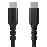 Fairphone ACCABL-2CC-WW1, 1 m, USB C, USB C, USB 2.0, 0,48 Gbit/s, Schwarz
