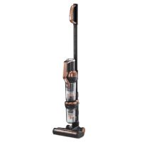 Trisa Quick Clean Professional T0359, 2-in-1 stick vacuum, Beutellos, Schwarz, Gold, Trocken, HEPA, Zyklonisch/Filterung