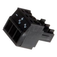 Axis Connector A 3-pin 3.81 Straight - Kamerastecker (Packung mit 10)