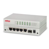 ROLINE 21.14.3523, Managed, Gigabit Ethernet (10/100/1000), Vollduplex, Wandmontage