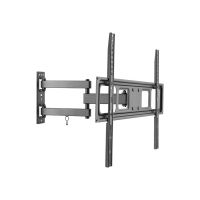 Equip Halterung - Voll beweglich - für LCD-Display / Curved LCD-Display - stainless steel - Schwarz - Bildschirmgröße: 94-177.8 cm (37"-70")