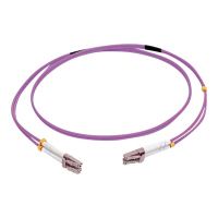 C2G 2m LC/LC OM4 LSZH Fibre Patch - Purple - Patch-Kabel - LC Multi-Mode (M)