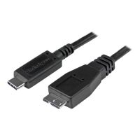StarTech.com 1m USB 3.1 USB-C auf USB Micro B Kabel - USB 3.1 Typ C zu Micro-B Anschlusskabel - USB-Kabel - 24 pin USB-C (M)
