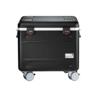 PARAT PARAPROJECT Case C10 - Wagen (nur Laden) - für 10 Notebooks - verriegelbar - ABS-Kunststoff - Schwarz - Bildschirmgröße: bis zu 39,6 cm (bis zu 15,6 Zoll)