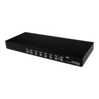StarTech.com 8 Port USB / PS/2 KVM Switch mit OSD