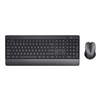 Trust Trezo Comfort - Tastatur-und-Maus-Set - kabellos