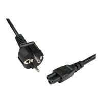 StarTech.com 2 m Laptop Ladekabel, EU Schuko auf C5, 2,5A 250V, 18AWG, Notebook / Laptop Ersatzstromkabel, Laptop Netzteil Stromkabel, Kleeblatt/Mickey Mouse Netzkabel (PXTNB3SEU2M)
