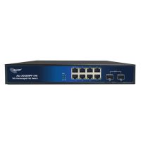 ALLNET ALL-SG8208PF-10G, Unmanaged, L2, Gigabit Ethernet (10/100/1000), Gigabit Ethernet, Power over Ethernet (PoE), Rack-Einbau