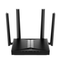 CUDY WR3600H, Wi-Fi 7 (802.11be), Dual-Band (2,4 GHz/5 GHz), Ethernet/LAN, Schwarz, Tabletop-Router