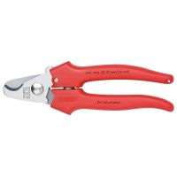 KNIPEX 95 05 165, Kunststoff, Edelstahl, Rot, Edelstahl, 165 mm, 111 g