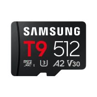 Samsung MB-MH512T/WW, MicroSDXC, UHS-I, 200 MB/s, 130 MB/s, Class 3 (U3), V30