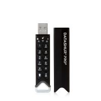iStorage datAshur PRO2, 32 GB, USB Typ-A, 3.2 Gen 1 (3.1 Gen 1), 168 MB/s, Schutzhülle, Schwarz