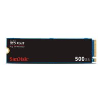 SanDisk SSD PLUS - SSD - 500 GB - intern - M.2 2280 - PCIe 3.0 (NVMe)
