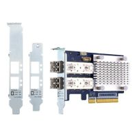 QNAP QXP-16G2FC - Hostbus-Adapter - PCIe 3.0 x8 Low-Profile - 16Gb Fibre Channel Gen 5 x 2 - mit 2 x SFP+-Transceiver (TRX-16GFCSFP-SR)