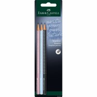 FABER-CASTELL 218470, Schwarz, Blau, Pink, Sichtverpackung, 3 Stück(e)