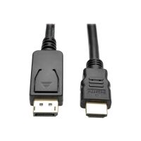 Eaton Tripp Lite Series DisplayPort 1.2 to HDMI Adapter Cable (DP with Latches to HDMI M/M)