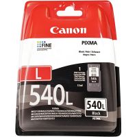 Canon PG-540L Tintenpatrone Schwarz mit mehr Reichweite, Standardertrag, Schwarz, 11 ml, 1 Stück(e), 300 Seiten, Einzelpackung