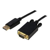 StarTech.com 1,8 m DisplayPort auf VGA Kabel - Aktives DisplayPort auf VGA Adapter Kabel - 1080p Video - DP auf VGA Monitor Kabel - DP 1.2 auf VGA Konverter - Einrastender DP Stecker (DP2VGAMM6B)