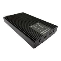 LC-Power LC-M2-C-NVME-2X2-RAID - Speichergehäuse - M.2 - M.2 NVMe Card - RAID 0, 1 - USB 3.2 (Gen 2x2)