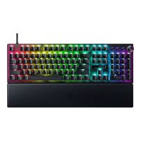 Razer Huntsman V3 Pro - Tastatur - 100% - full size - Hintergrundbeleuchtung - USB - QWERTY - USA - Tastenschalter: Razer Analog Optical Switches (Gen-2)
