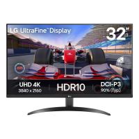 LG 31.5 Zoll UltraFine 4K HDR Monitor, 80 cm (31.5"), 3840 x 2160 Pixel, 4K Ultra HD, LCD, 4 ms, Schwarz