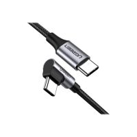 Ugreen USB-Kabel - 24 pin USB-C (M) nach rechts abgewinkelt zu 24 pin USB-C (M)