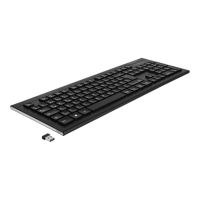 Delock Tastatur - kabellos - 2.4 GHz - QWERTZ