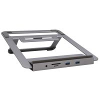 Exsys EX-1223HM, Silber, USB 3.2 Gen 1 (3.1 Gen 1) Type-A, 100 W, MicroSD (TransFlash), MicroSDHC, MicroSDXC, SD, SDHC, SDXC, 220 mm, 250 mm