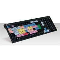 Logickeyboard Avid Media Composer, Full-size (100%), Verkabelt, USB, QWERTZ, Mehrfarbig