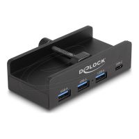 Delock Hub - 5 Gbps, 4 port, with locking screw