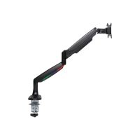 Kensington SmartFit One-Touch Height Adjustable Single Monitor Arm - Befestigungskit - einstellbarer Arm - für Monitor - Kunststoff, Aluminium, Stahl - Bildschirmgröße: 33-86.4 cm (13"-34")