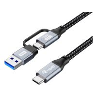 Equip 128432, 2 m, USB A/USB C, USB C, USB 3.2 Gen 2x2, 20 Gbit/s, Schwarz