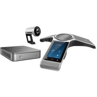 Yealink ZVC300-C0-A00, Gruppen-Videokonferenzsystem, 4K Ultra HD, 30 fps, 120°, 3x, Schwarz, Silber