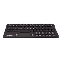 KeySonic KSK-5031IN - Tastatur - mit Touchpad