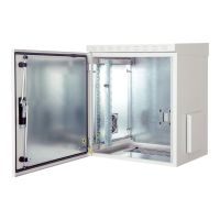 DIGITUS Professional - Gehäuse - geeignet für Wandmontage - Hellgrau, RAL 7035 - 24U - 48.3 cm (19")