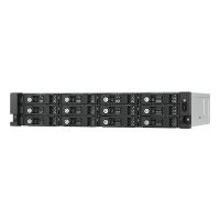 QNAP TL-R1200PES-RP, HDD / SSD-Gehäuse, 2.5/3.5", SATA, 6 Gbit/s, Hot-Swap, Schwarz, Grau