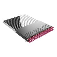 PATCHBOX PLUS+ SYSTEM OM4 - Glasfaser-Kabelmanagementsystem mit selbst einziehenden Patchkabeln - 1.7 m - LC x 24 - RAL 9005 - 1U - 48.3 cm (19")