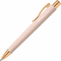FABER-CASTELL 241187, Clip, Clip-on-Einziehkugelschreiber, Nachfüllbar, Blau, 1 Stück(e), Extradick