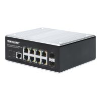 Intellinet Switch - industriell - L2+ - managed - 8 x 10/100/1000 (PoE+)