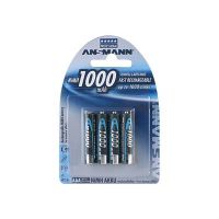 Ansmann Micro - Batterie 4 x AAA - NiMH - (wiederaufladbar)