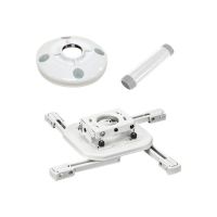 Chief Mini Universal RPA Projector Mount - Includes Projector Mount, 6" Ceiling Plate, and 3" Extension Column - White - Befestigungskit (Erweiterungsständer, Deckenplatte, Universalmontage)