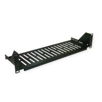 VALUE 26.99.0404, Regalboden, Schwarz, 10 kg, 2U, 48,3 cm (19"), 485 mm